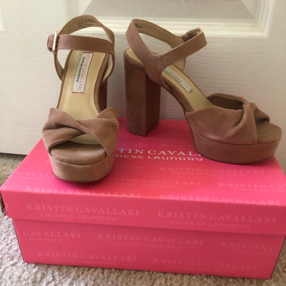NEW Kristin Cavallari x Chinese Laundry Nude Heels